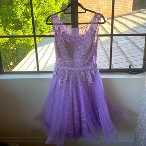 Lavender Cocktail Dress Size 4